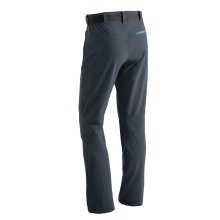 Maier Sports Funktions-Wanderhose Nil (Testsieger Wanderqualität) lang graphitegrau/dunkelblau Herren