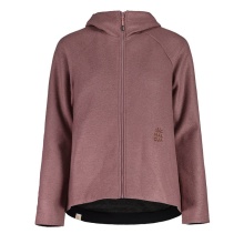 Maloja Fleecejacke FlachauM mit Kapuze (Alpine Wool) mauvepink Damen