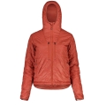 Maloja Winterjacke LocalitaM Alpine Puffer 2023 (Primaloft BIO-Wattierung, winddicht) rot Damen