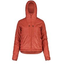 Maloja Winterjacke LocalitaM Alpine Puffer 2023 (Primaloft BIO-Wattierung, winddicht) rot Damen