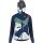 Maloja Hybridjacke SennesM. Printed (hohe Atmungsaktivität, 3-Lagen Softshell) midnightblau Damen