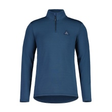 Maloja Langarmshirt CesarM Mountain Fleece (Halfzip, 4-Wege Stretch, schnelltrocknend) dunkelblau Herren