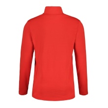 Maloja Langarmshirt CesarM Mountain Fleece (Halfzip, 4-Wege Stretch, schnelltrocknend) rot Herren