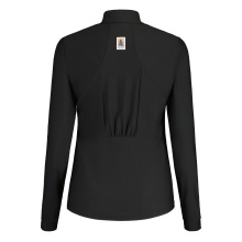 Maloja Langarmshirt WaldkrautM Midlayer Full Zip - hohe Bewegungsfreiheit - schwarz Damen