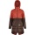 Maloja Wintermantel BerraM Urban Puffer Coat (winddicht, warm, leicht, wasserabweisend) rot/braun Damen