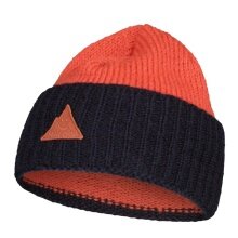 Maloja Strickmütze (Beanie) RegenbogenfarnM - dunkelblau/orange