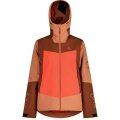 Maloja Winterjacke BuchfinkM (wasserabweisend, Primaloft BIO-Wattierung) braun/orange Damen