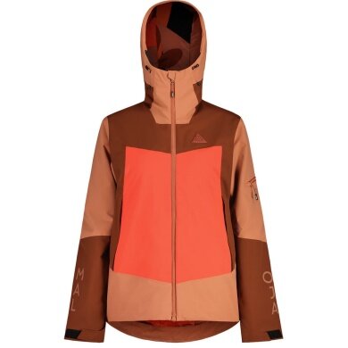 Maloja Winterjacke BuchfinkM (wasserabweisend, Primaloft BIO-Wattierung) braun/orange Damen