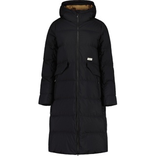 Maloja Wintermantel AnkogelM Urban ReDown Coat (2-Lagen, winddicht, sehr warm) schwarz Damen