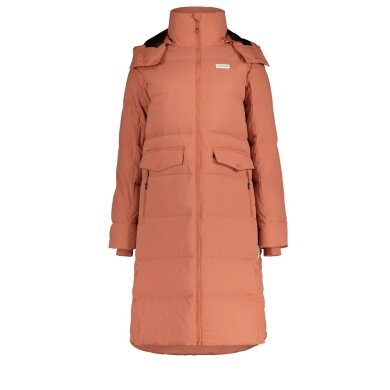 Maloja Wintermantel BormioM Urban ReDown Coat (sehr warm, PFC-frei) orange/rot Damen