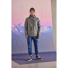 Maloja Kapuzenjacke AvisioM Alpine Wool (Woll-Mischgewebe) grau Herren