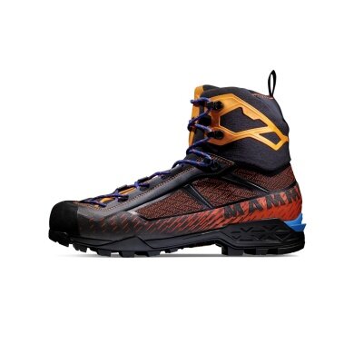 Mammut Wanderschuhe Taiss Light Mid GTX (Bergstiefel bedingt steigeisenfest, wasserdicht) schwarz/orange Herren