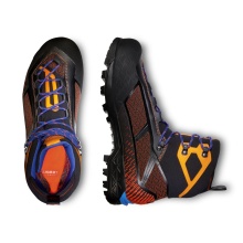 Mammut Wanderschuhe Taiss Light Mid GTX (Bergstiefel bedingt steigeisenfest, wasserdicht) schwarz/orange Herren