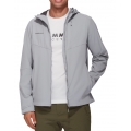 Mammut Softshelljacke Sapuen SO Hooded - 4-Wege-Stretch - granitgrau Herren