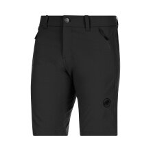 Mammut Wanderhose Short Hiking (leicht, dehnfähig, wasserabweisend) kurz schwarz Herren