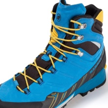 Mammut Wanderschuhe Kento Guide High GTX (Hochtouren-Bergwandern, Nubukleder, wasserdicht) blau Herren