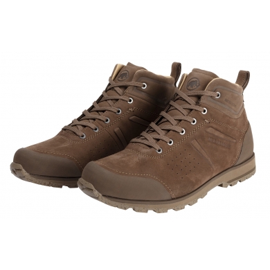 Mammut Wander-Travelschuhe Alvra II Mid (Leder, wasserdicht) braun Herren