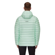 Mammut Winter-Daunenjacke Broad Peak Insulated Hooded (Kapuze, wärmend dank Daunenfüllung) mintgrün/schwarz Herren