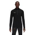 Mammut Fleecepullover Aenergy Half Zip Pull (Midlayer, Polartec Power Grid Fleece) schwarz Herren