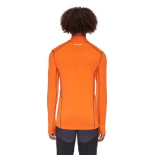 Mammut Fleecepullover Aenergy Half Zip Pull (Midlayer, Polartec Power Grid Fleece) orange Herren