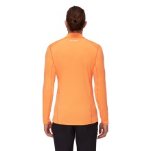 Mammut Fleecepullover Aenergy Half Zip Pull (Midlayer, Polartec Power Grid Fleece) orange/schwarz Herren