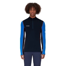 Mammut Fleecepullover Aenergy Half Zip Pull (Midlayer, Polartec Power Grid Fleece) nachtblau/lazuriteblau Herren