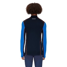 Mammut Fleecepullover Aenergy Half Zip Pull (Midlayer, Polartec Power Grid Fleece) nachtblau/lazuriteblau Herren