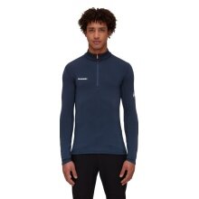 Mammut Fleecepullover Aenergy Half Zip Pull (Midlayer, Polartec Power Grid Fleece) marineblau Herren