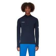 Mammut Fleecepullover Aenergy Half Zip Pull (Midlayer, Polartec Power Grid Fleece) nachtblau Herren