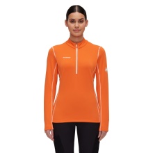 Mammut Fleecepullover Aenergy Half Zip (Midlayer, Polartec Power Grid Fleece) orange Damen