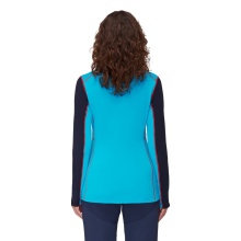 Mammut Fleecepullover Aenergy Half Zip (Midlayer, Polartec Power Grid Fleece) skyblau/nachtblau Damen