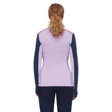 Mammut Fleecepullover Aenergy Half Zip (Midlayer, Polartec Power Grid Fleece) violett/marineblau Damen