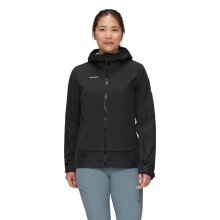 Mammut Hardshell-Wanderjacke Ducan Guide HS Hooded (leicht, wasserdicht, 3-Lagen-Laminat) schwarz Damen