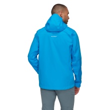 Mammut Hardshell-Wanderjacke Ducan Guide HS Hooded (leicht, wasserdicht, 3-Lagen-Laminat) glacier blau Herren