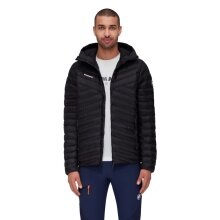 Mammut Isolations-Winterjacke Albula Insulated Hooded (Kapuze, sehr leicht, PFC-frei) schwarz Herren