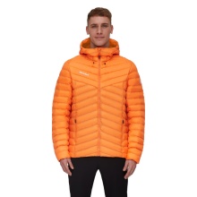 Mammut Isolations-Winterjacke Albula Insulated Hooded (Kapuze, sehr leicht, PFC-frei) orange Herren