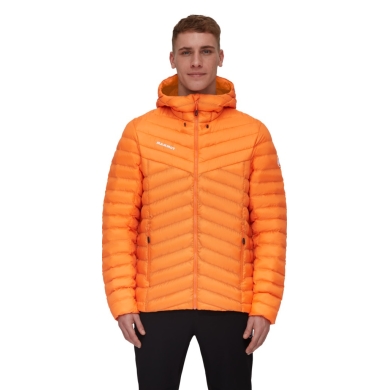 Mammut Isolations-Winterjacke Albula Insulated Hooded (Kapuze, sehr leicht, PFC-frei) orange Herren