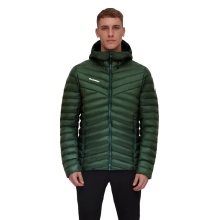 Mammut Isolations-Winterjacke Albula Insulated Hooded (Kapuze, sehr leicht, PFC-frei) dunkelgrün Herren