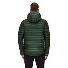 Mammut Isolations-Winterjacke Albula Insulated Hooded (Kapuze, sehr leicht, PFC-frei) dunkelgrün Herren