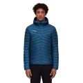 Mammut Isolations-Winterjacke Albula Insulated Hooded (Kapuze, sehr leicht, PFC-frei) deepblau Herren