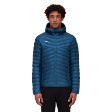 Mammut Isolations-Winterjacke Albula Insulated Hooded (Kapuze, sehr leicht, PFC-frei) deepblau Herren