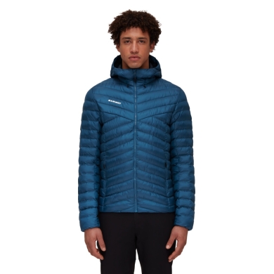 Mammut Isolations-Winterjacke Albula Insulated Hooded (Kapuze, sehr leicht, PFC-frei) deepblau Herren