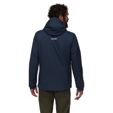 Mammut Isolationsjacke Rime Flex Insulated Hooded (windabweisend, wasserabweisend) marineblau Herren