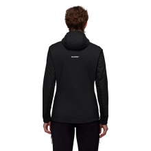 Mammut Isolationsjacke Rime Light IN Flex Hooded (leicht, windabweisend, atmungsaktiv) schwarz Damen