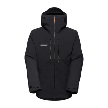 Mammut Ganzjahresjacke Taiss Hardshell mit Kapuze (wasserdicht, winddicht) schwarz Herren