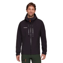 Mammut Ganzjahresjacke Taiss Hardshell mit Kapuze (wasserdicht, winddicht) schwarz Herren