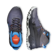 Mammut Trail-Laufschuhe Sertig II Mid GTX (Multifunktion, wasserdicht) titanumgrau/blau Damen