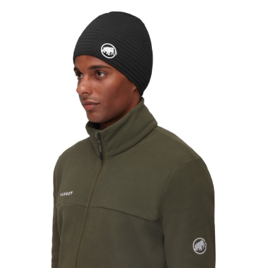 Mammut Mütze (Beanie) Taiss Light schwarz - 1 Stück