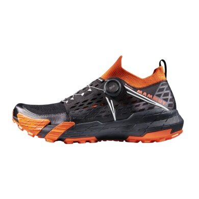 Mammut Trail-Laufschuhe Aenergy TR Boa® Mid GTX (Multifunktion, BOA® Fit System, wasserdicht) schwarz/orange Herren