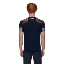 Mammut Wander-Tshirt Aenergy Light Fader (First Layer) - schnelltrocknend - nachtblau Herren